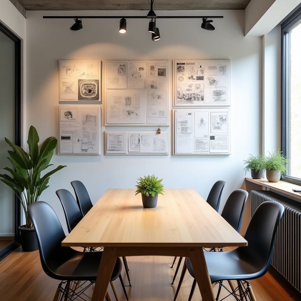 Sala de reuniones creativas
