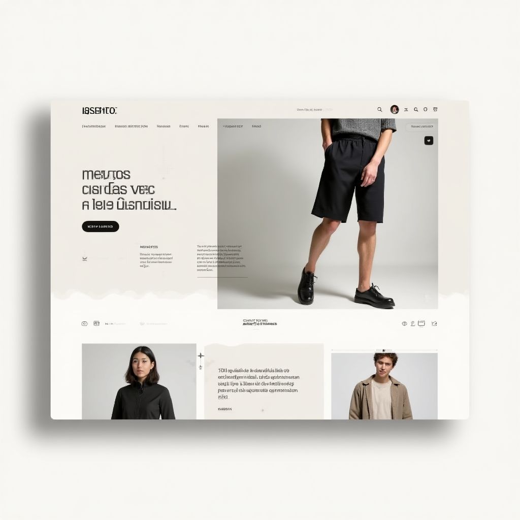 Diseño web para tienda de moda
